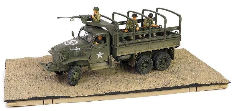 GMC CCKW, 353 1609 M37 US, Mayo 1944, 1:32, Forces of Valor GMC CCKW, 353 1609 M37 US, ,1ª Divisiñon de Infantry, May 1944, 1:32, Forces of Valor 801201A