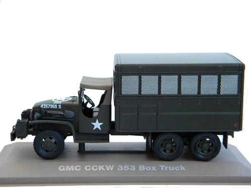 GMC CCKW 353 Box Truck, USA, 1:43, Atlas 