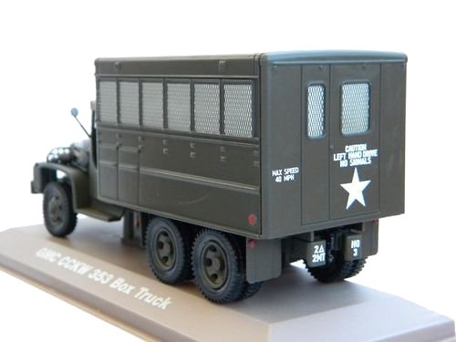 GMC CCKW 353 Box Truck, USA, 1:43, Atlas 