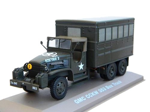 GMC CCKW 353 Box Truck, USA, 1:43, Atlas 