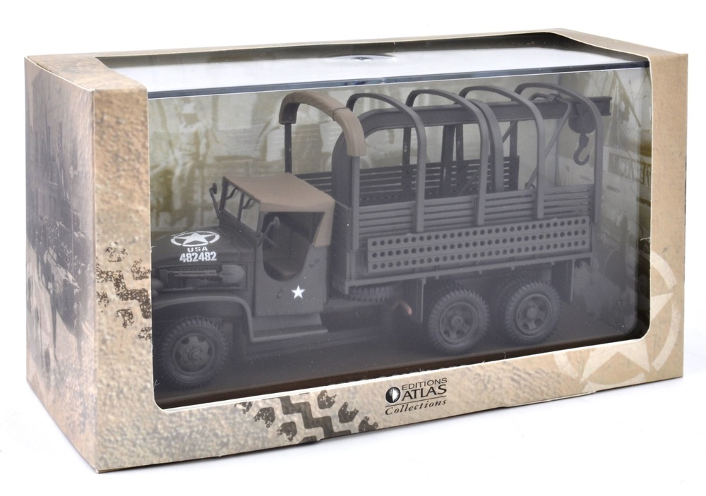 GMC CCKW 353 Wrecker, 101st Airborne Division, Bastogne (Belgium), 1944, 1:43, Atlas 