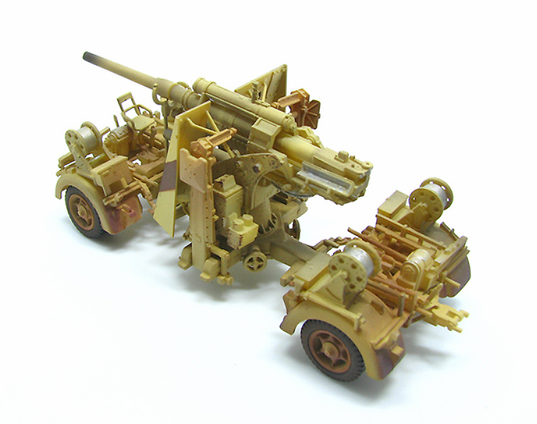 German 88mm Flak 36, 1942, 1:72, PMA 