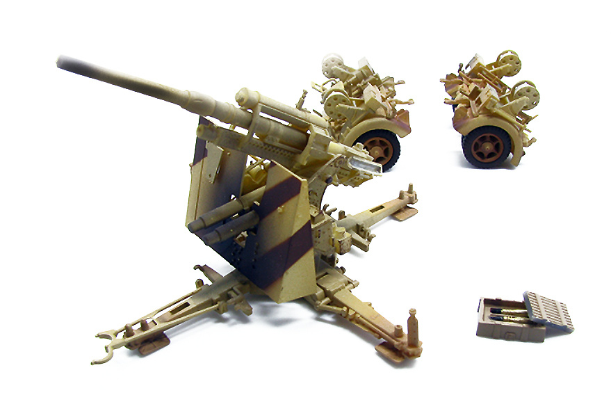 German 88mm Flak 36, 1942, 1:72, PMA 