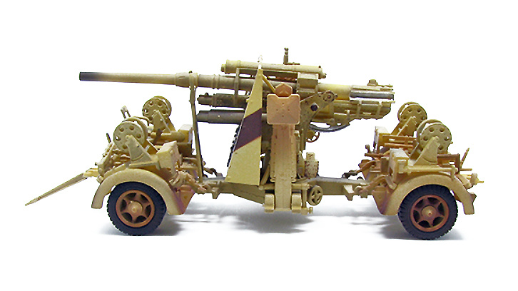 German 88mm Flak 36, 1942, 1:72, PMA 