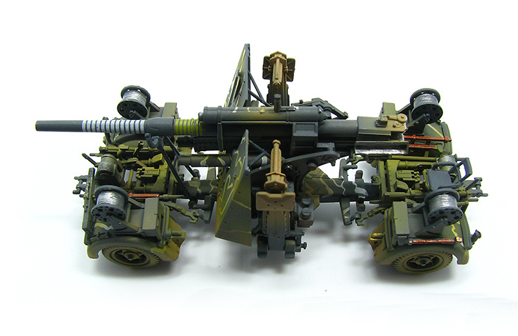 German 88mm Flak 36 Camo, 1942, 1:72, PMA 