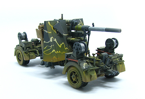 German 88mm Flak 36 Camo, 1942, 1:72, PMA 