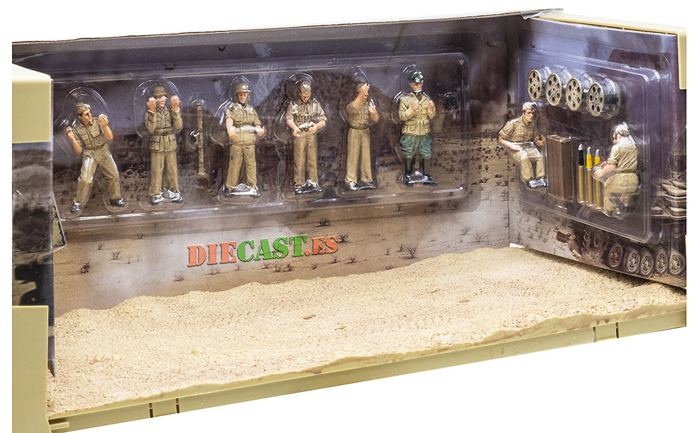 German 88mm Flak 36/37, Deutsches Afrika Korps, El Alamein, 1942, 1:32, Forces of Valor 