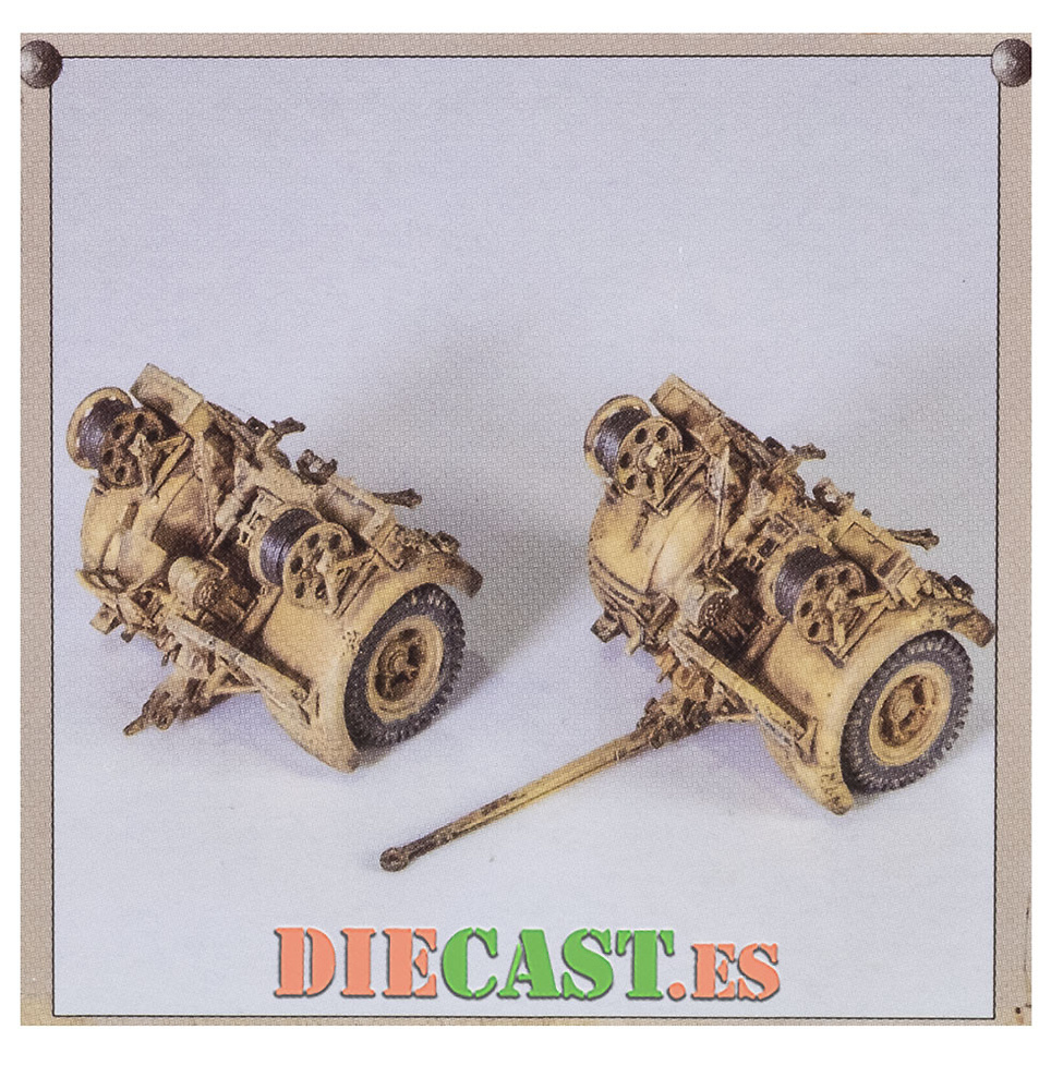 German 88mm Flak 36/37, Deutsches Afrika Korps, El Alamein, 1942, 1:32, Forces of Valor 