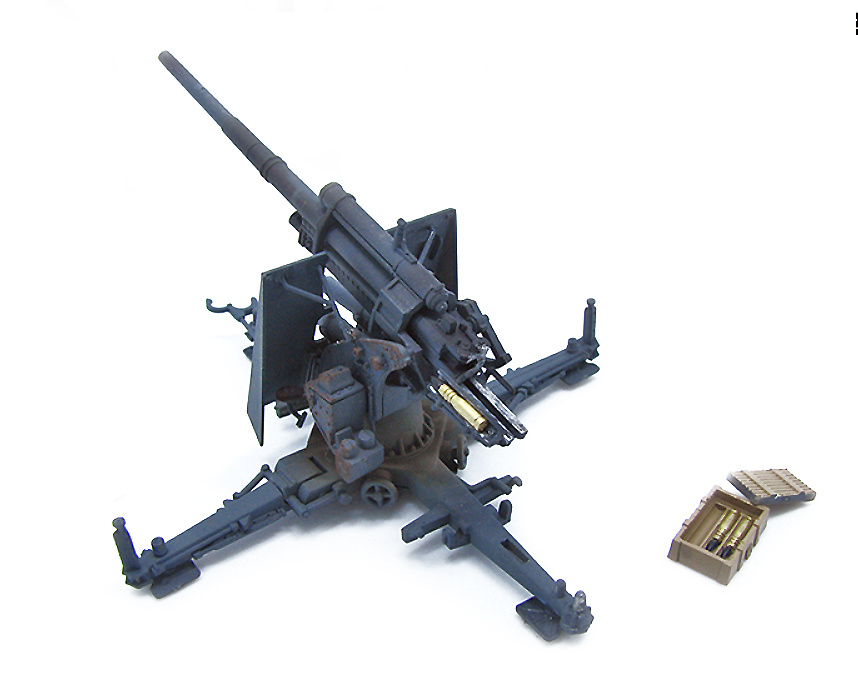 German 88mm Flak 37, 1942, 1:72, PMA 