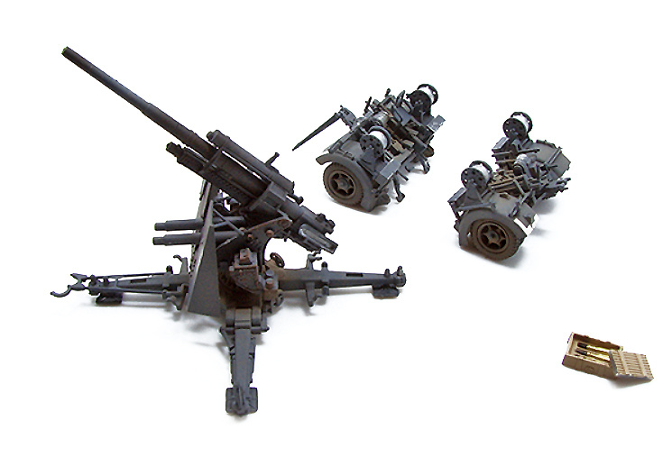 German 88mm Flak 37, 1942, 1:72, PMA 