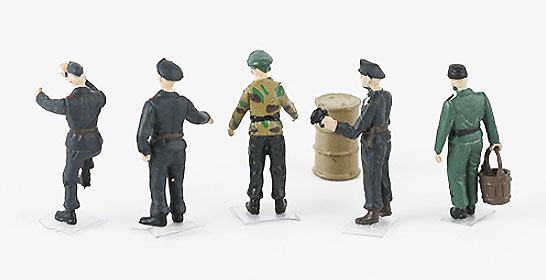 German Armour Crew, World War II, 1:72, PMA 