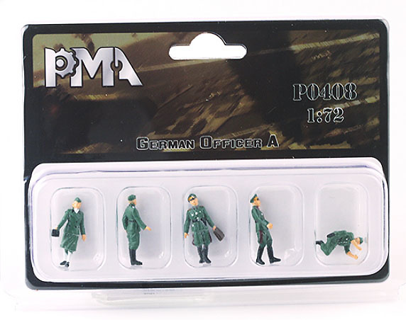 German Officers, World War II, 1:72, PMA 