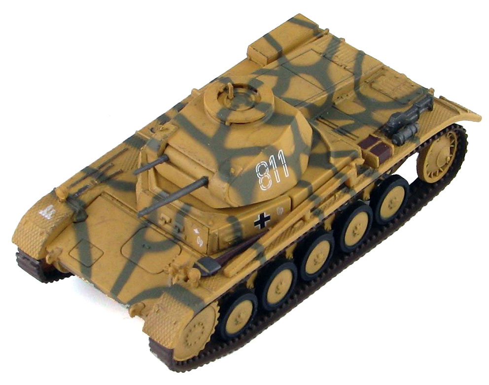 German Panzer II Ausf. F 6th Pz. Div., Zitadelle, 1943, 1:72, Hobby Master 