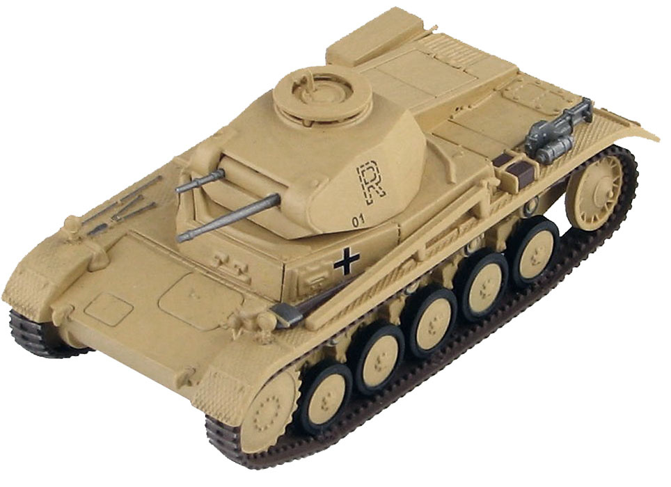 German Panzer II Ausf. F 7.Pz. Rgt., 10.Pz. Div., Tunisia, 1943, 1:72, Hobby Master 