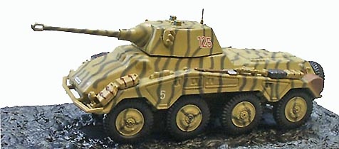 German SDKFZ 234/2, Puma, Norland Division, Narva (Estonia), 1:72, Altaya 