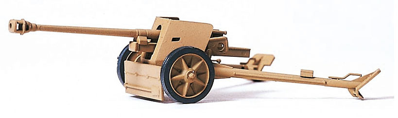 German anti-tank gun, 1939-45, 1:87, Preiser 