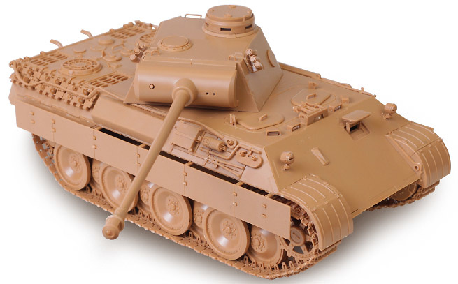 German medium tank Panther Ausf.D, 1:35, Zvezda 