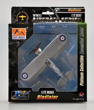 Gladiator Mk.I, 33 Sqn , RAF L7612,1:72, Easy Model 