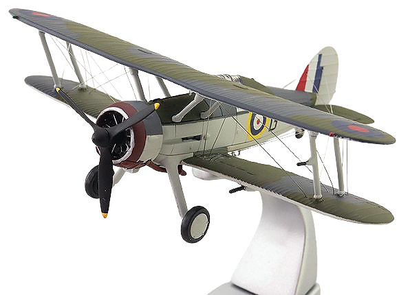 Gloster Sea Gladiator Mk.I, Sub-Lieutenant J. W. Sleigh 1:72, Corgi 