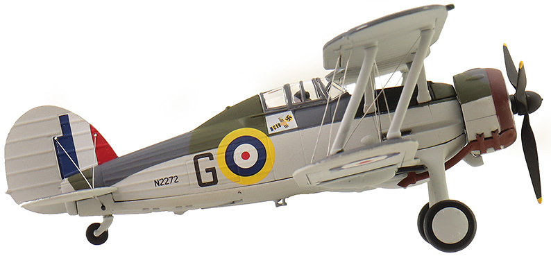 Gloster Sea Gladiator Mk.I, Sub-Lieutenant J. W. Sleigh 1:72, Corgi 