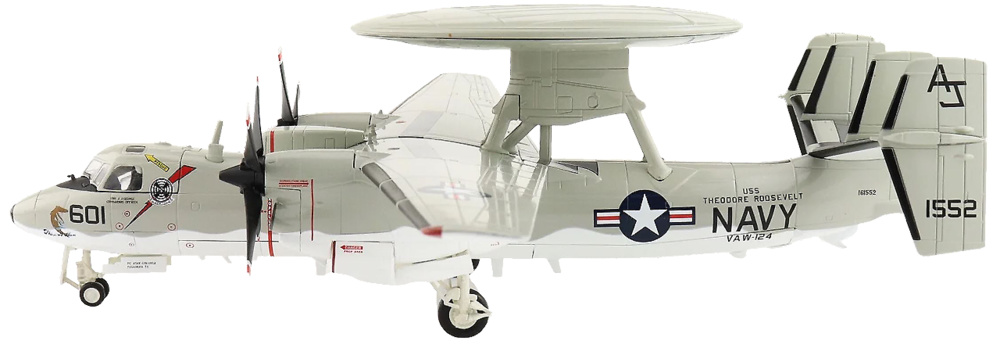 Grumman E-2C Hawkeye, AJ601 Miss B. Havin, Operation Desert Storm, 1991, 1:72, Hobby Master 