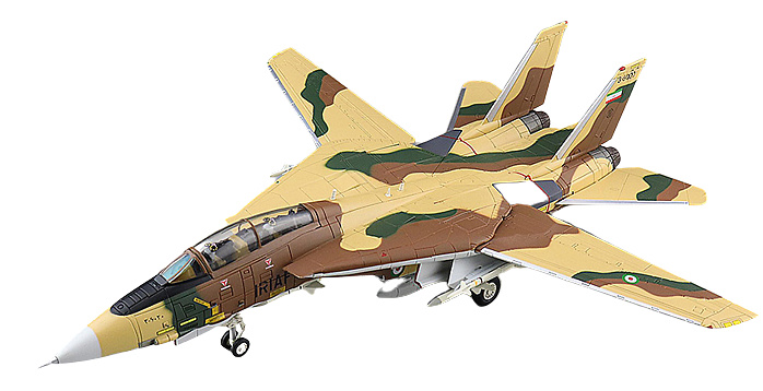 Grumman F-14A Tomcat, IRIAF 82nd TFS, 3-6020, Khatami AB, Iran, 1987, 1:72, Hobby Master 