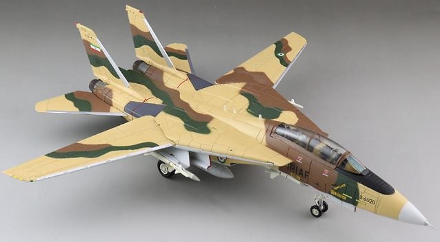 Grumman F-14A Tomcat, IRIAF 82nd TFS, 3-6020, Khatami AB, Iran, 1987, 1:72, Hobby Master 