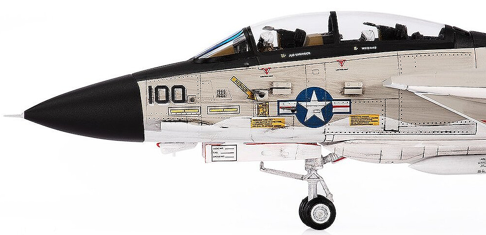 Grumman F14A Tomcat, U.S. NAVY VF-41 Black Aces, 1978, 1:72, JC Wings 