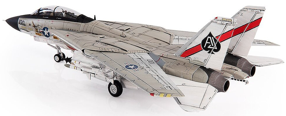 Grumman F14A Tomcat, U.S. NAVY VF-41 Black Aces, 1978, 1:72, JC Wings 