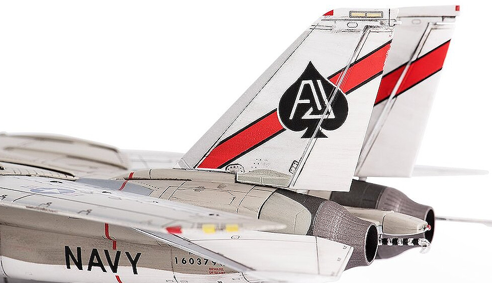 Grumman F14A Tomcat, U.S. NAVY VF-41 Black Aces, 1978, 1:72, JC Wings 