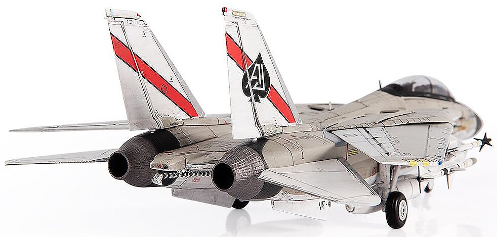 Grumman F14A Tomcat, U.S. NAVY VF-41 Black Aces, 1978, 1:72, JC Wings 