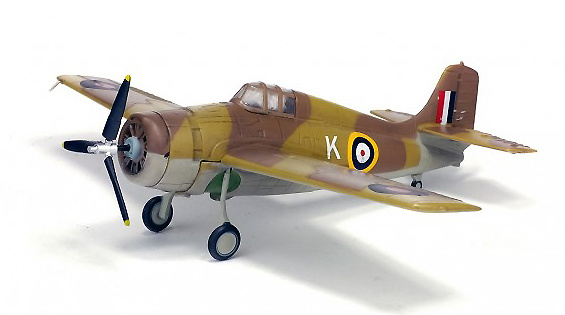 Grumman F4F Wildcat, Operation Torch, North Africa, 1942, 1:72, Solido 