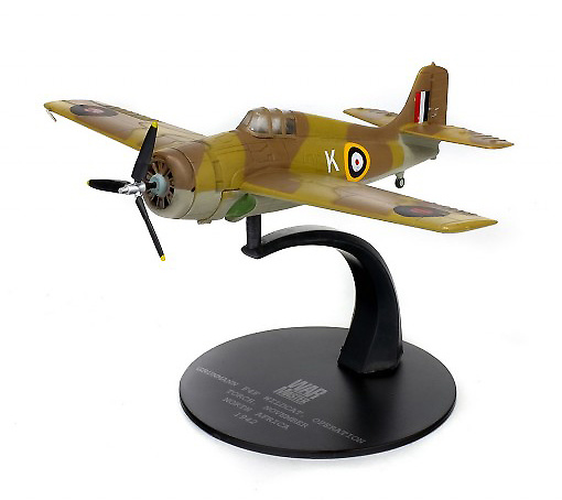 Grumman F4F Wildcat, Operation Torch, North Africa, 1942, 1:72, Solido 