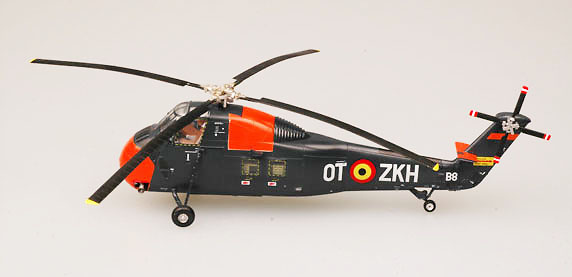 H34 Choctaw, Belgian Air Force, 1:72, Easy Model 