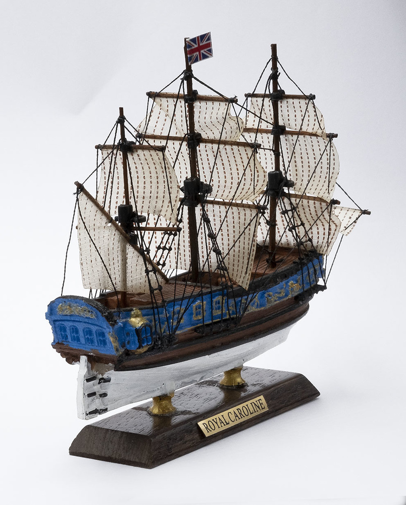 HMY Royal Caroline, 1750, Great Britain, 1:250, De Agostini 