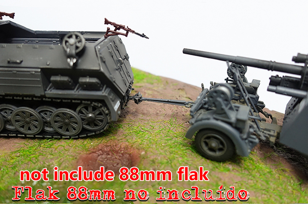 Half-track Sd.Kfz.8 DB10 Gepanzerte 12T, 1:72, PMA 