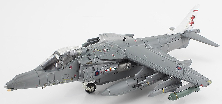 Harrier GR.9A, RAF Coningsby Air Base, March 2006, 1:72, Hobby Master 