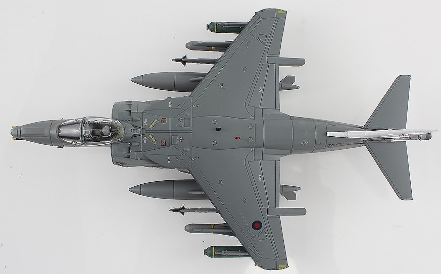 Harrier GR.9A, RAF Coningsby Air Base, March 2006, 1:72, Hobby Master 