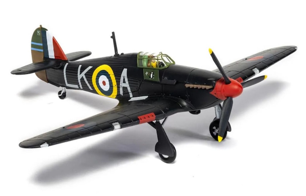 Hawker Hurricane Mk.I, Sqn Ldr. Ian Richard 'Widge' Gleed, 1:72, Corgi 