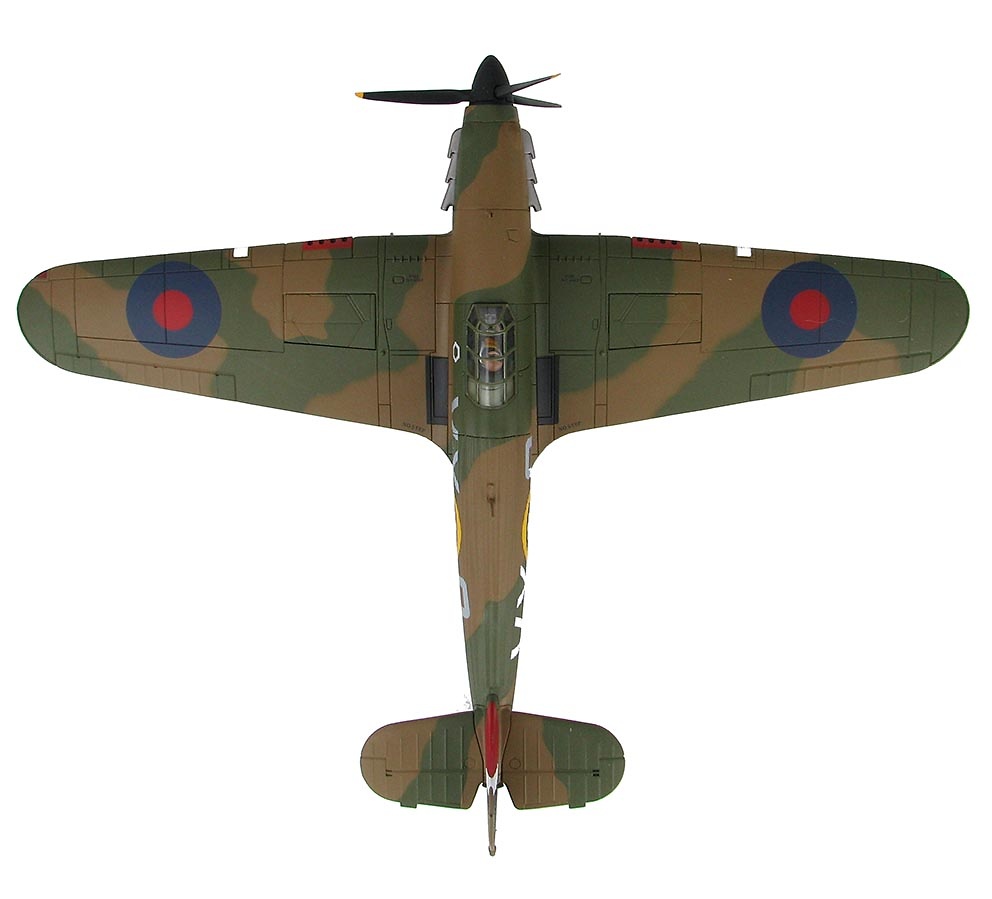 Hawker Hurricane Mk.I P3854 of 85 Sqd RAF, Squadron Leader Peter Townsend, Batalla de Inglaterra, 1940, 1:48, Hobby Master 