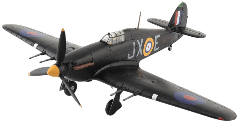 Hawker Hurricane Mk.IIc B581, Lt. Karel M. Kuttlelwasher, No.1 Sqd, Tangmere, 1942, 1:48, Hobby Master 