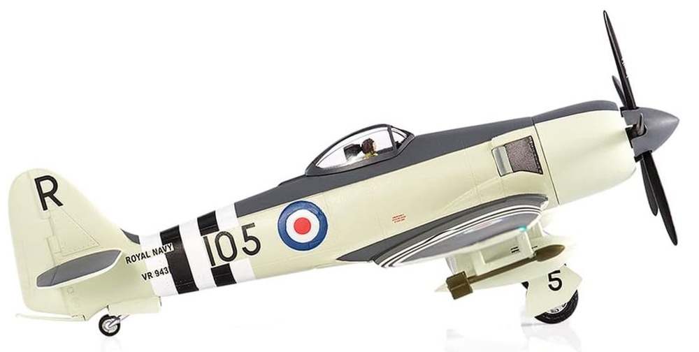 Hawker Sea Fury FB.Mk 11, 804th Sqn. FAA, HMS Glory, Korean War, 1951, 1:72, JC Wings 