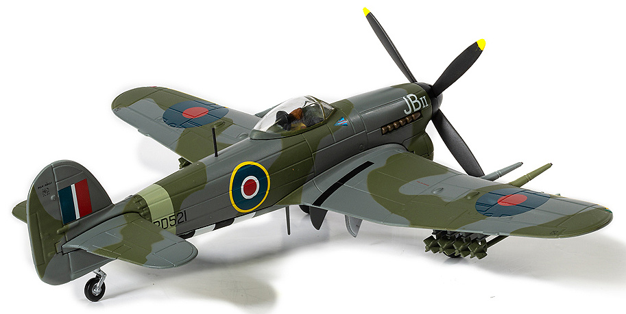 Hawker Typhoon IB MN935 JB II, W CMDR J R Baldwin, 146 Wing RAF, June 1944 1:72, Corgi 