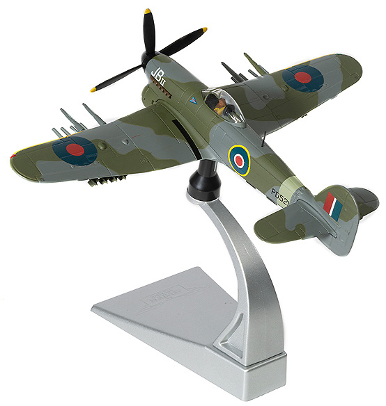 Hawker Typhoon IB MN935 JB II, W CMDR J R Baldwin, 146 Wing RAF, June 1944 1:72, Corgi 