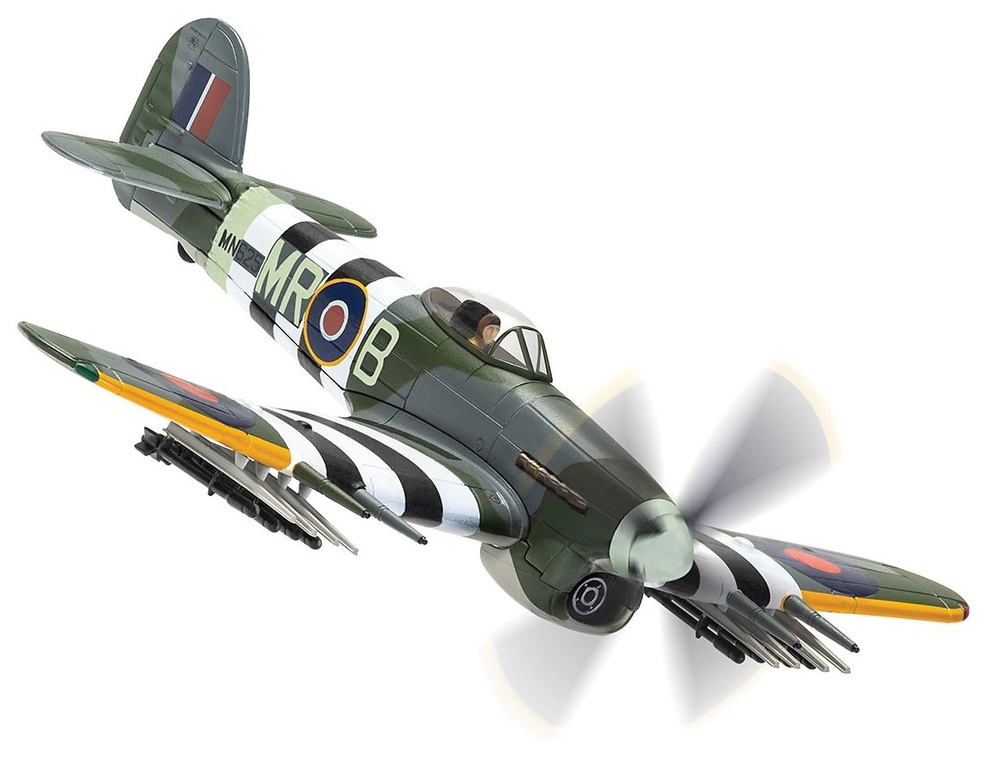 Hawker Typhoon Mk.IB MN625/MR-B, RAF No.245 Squadron, Holmsley South Airfield, Hampshire, June 1944, 1:72, Corgi 