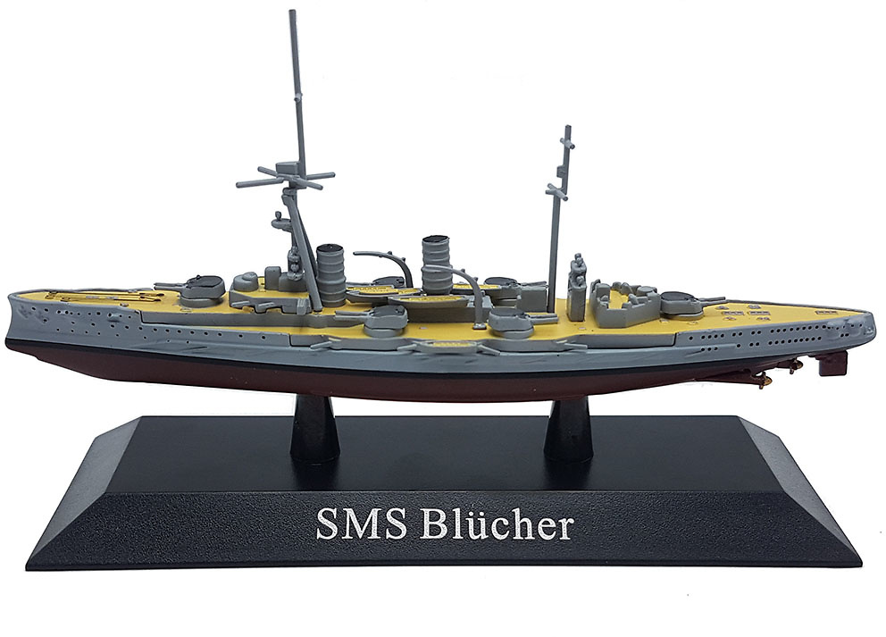 Heavy Cruiser SMS Blücher, Kaiserliche Marine, 1910, 1: 1250, DeAgostini 