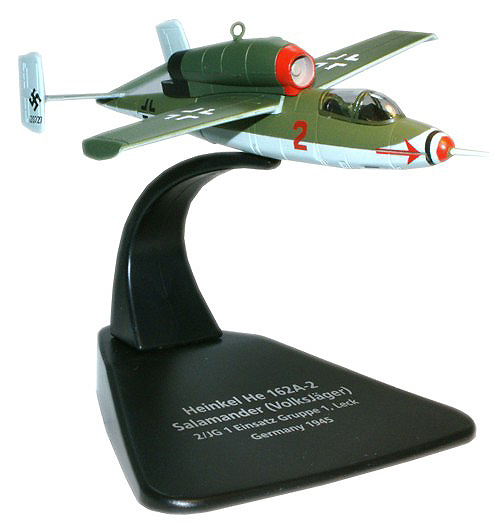 Heinkel He 162A-2 Salamander (VolksJäge), Germany, 1945, 1:72, Oxford 