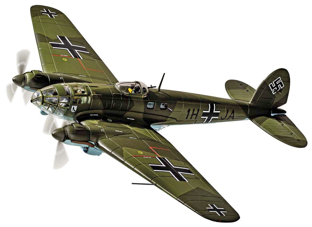 Heinkel He111 H-2 1H+JA, Stab./KG26, 28th October 1939, 'The Humbie Heinkel', 1:72, Corgi 