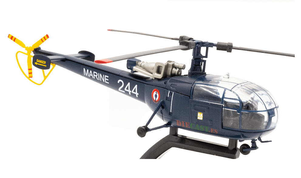 Helicopter Aerospatiale SA319 Alouette III, France, 1:72, Planeta DeAgostini 