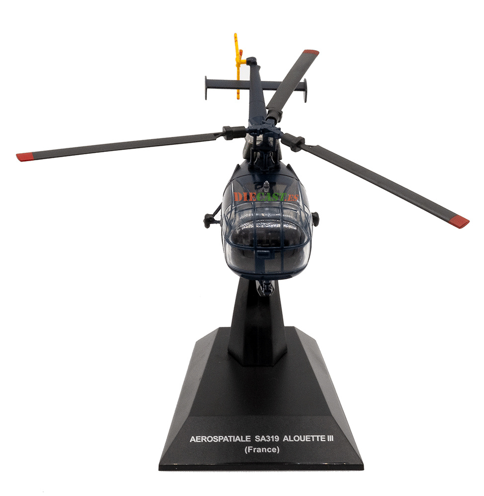 Helicopter Aerospatiale SA319 Alouette III, France, 1:72, Planeta DeAgostini 